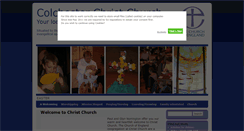 Desktop Screenshot of colchesterchristchurch.org.uk